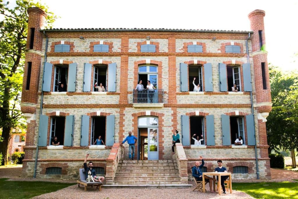 Bastide Des Tourelles Pour 20 Pers. Piscine & Spa Marzens Exteriör bild
